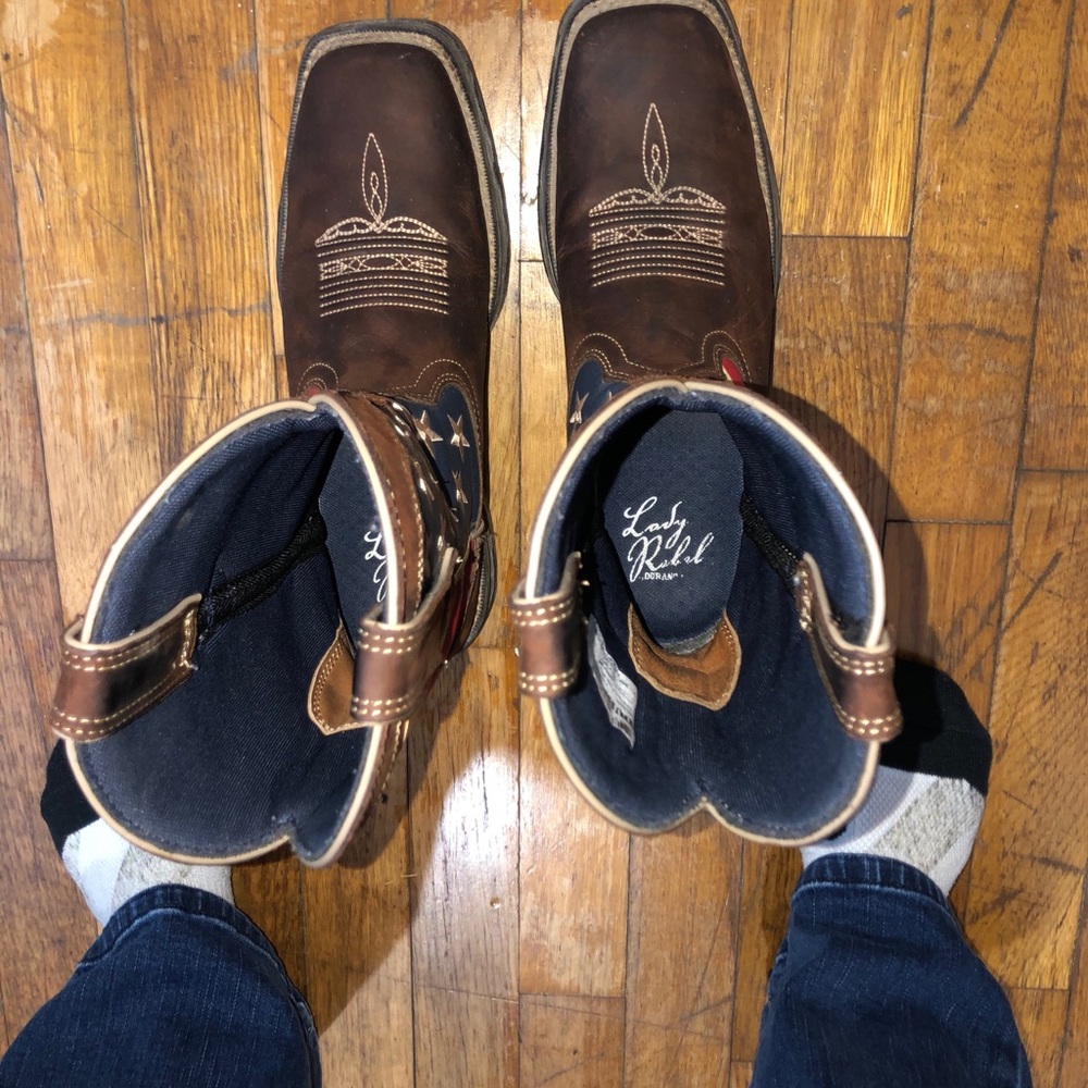 Durango American flag boots